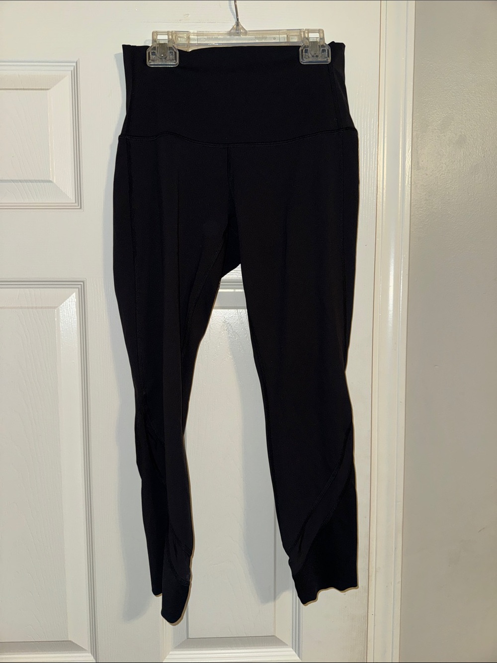 lululemon athletica Black High-Waist Workout Leggings